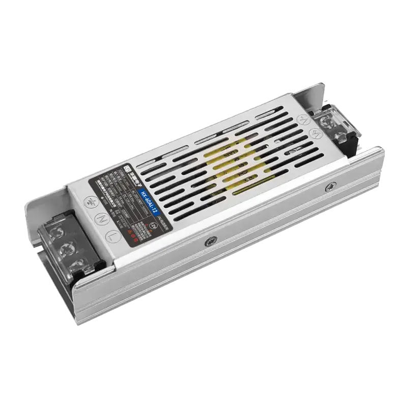 Fonte de alimentação DC 5A 12v Slim 60w Alta eficiência