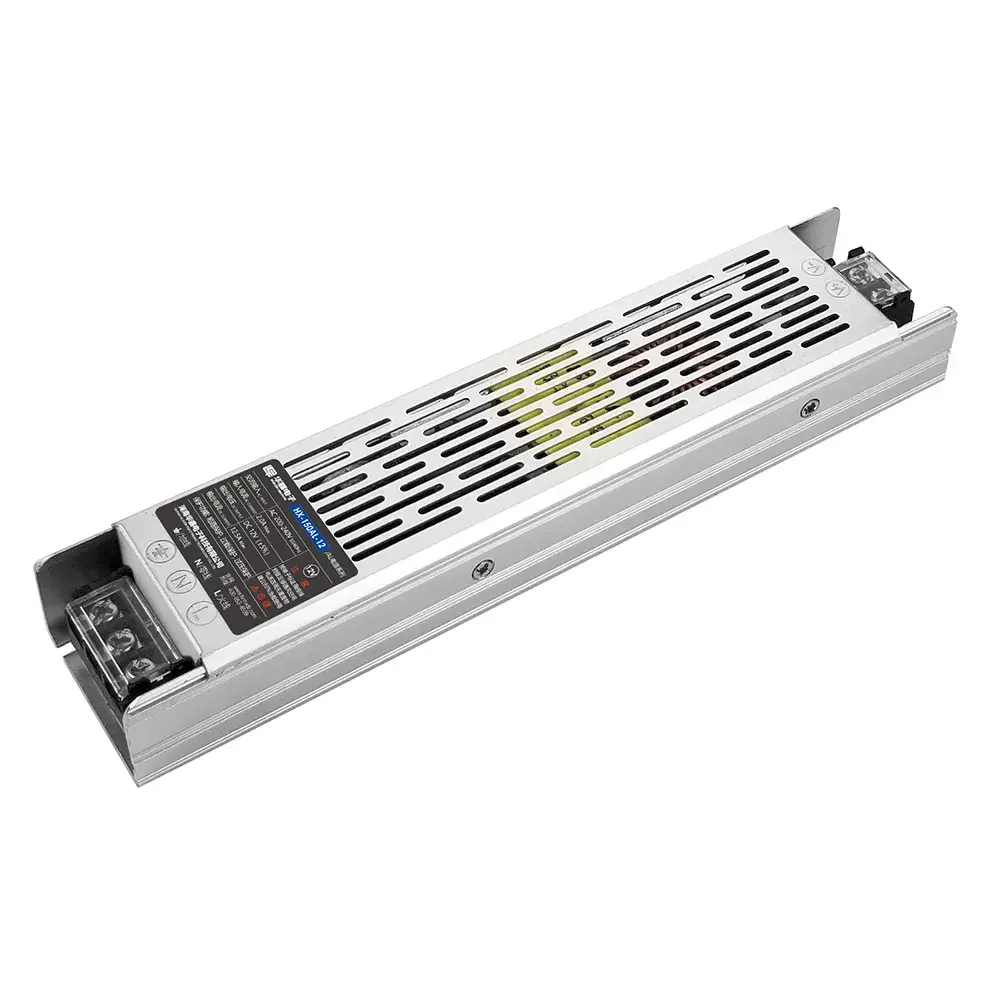 Fonte de alimentação LED Slim dc12.5A 12v 150w Driver LED sem ruído